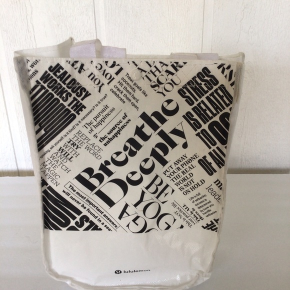 LULULEMON MANIFESTO SMALL REUSABLE TOTE - Picture 1 of 11